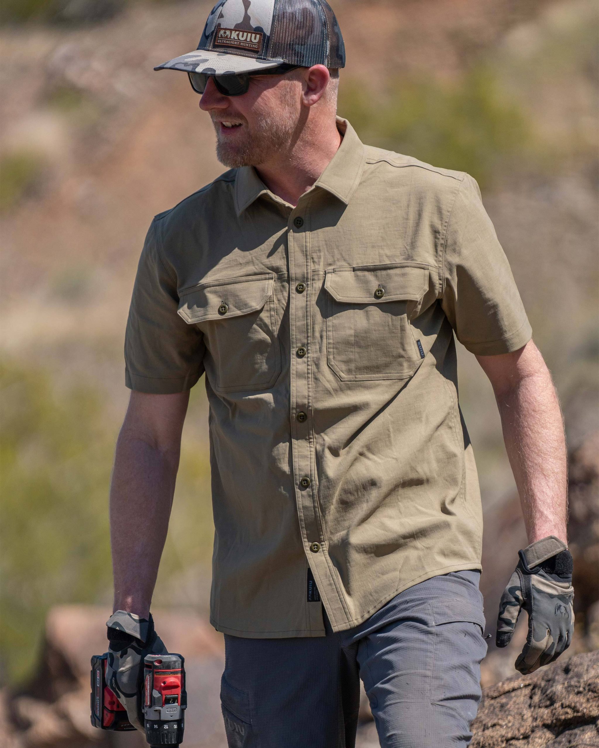 Motive SS Workgrade Shirt | Asphalt - Image 4
