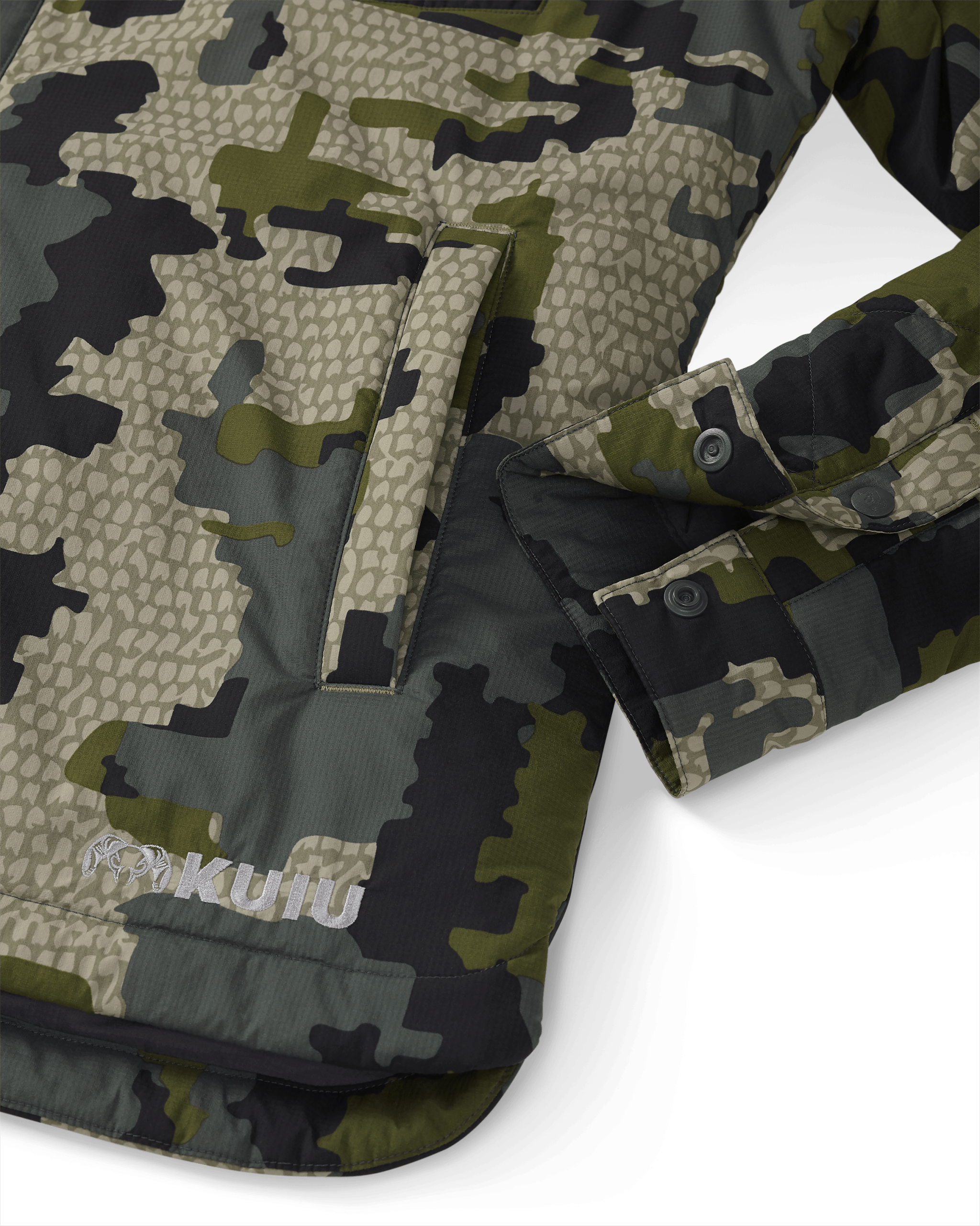 Outlet Base Camp Insulated Snap Shirt | Verde - Image 2