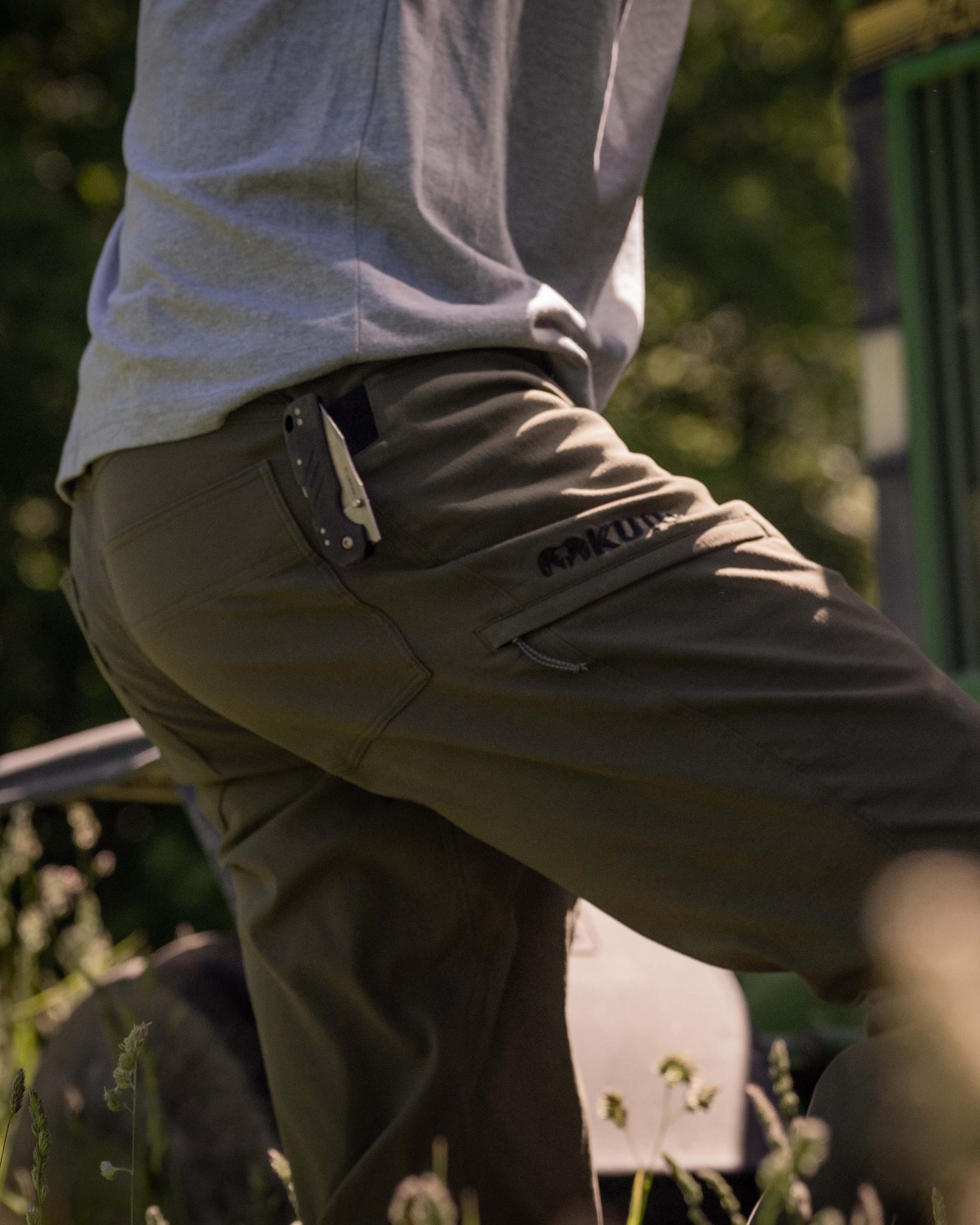 Switchback Pant | Olive - Image 4