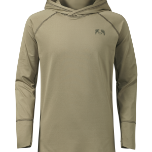 Youth Gila LS Hoodie | Khaki