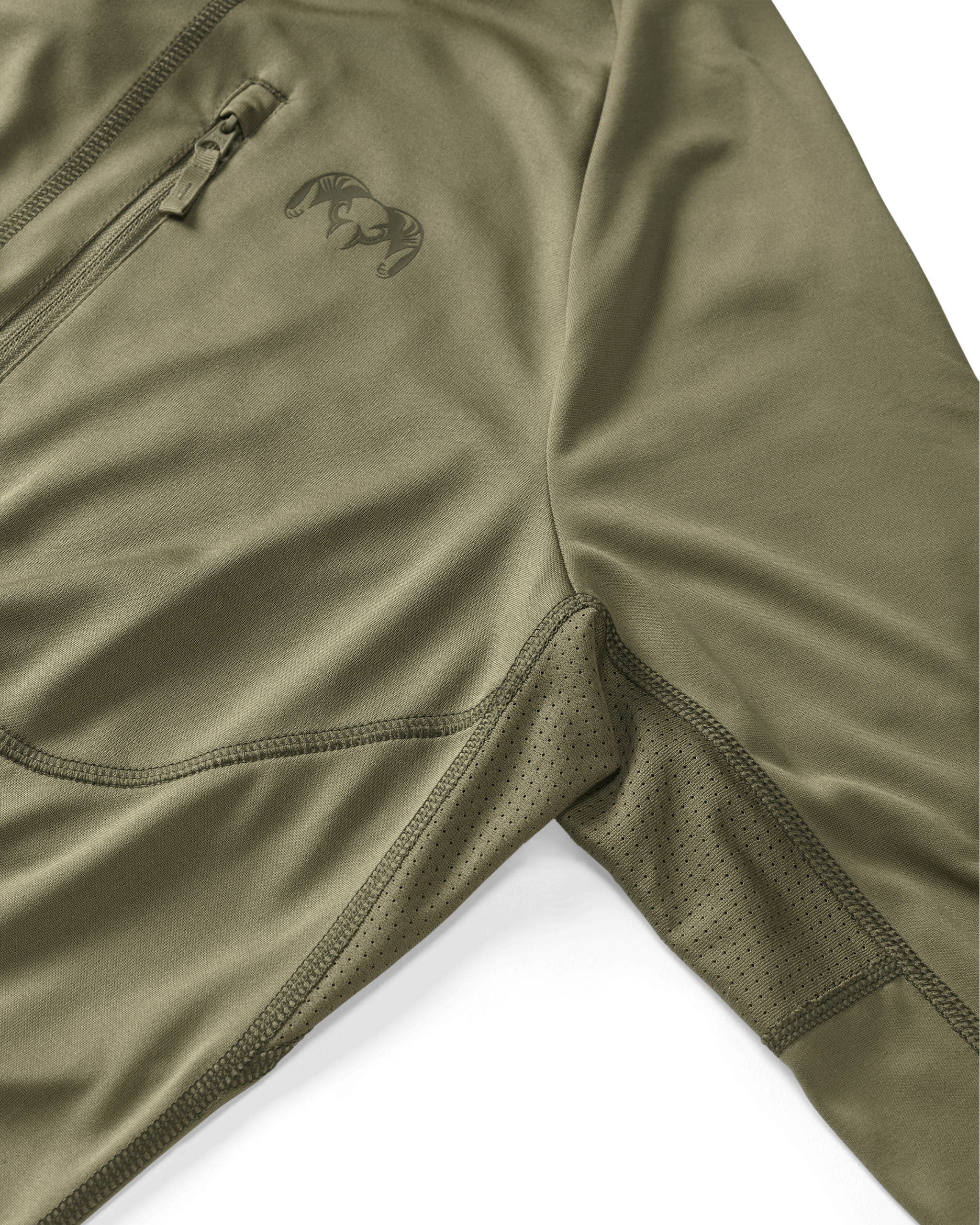 Gila PRO LS Hoodie | Khaki - Image 3